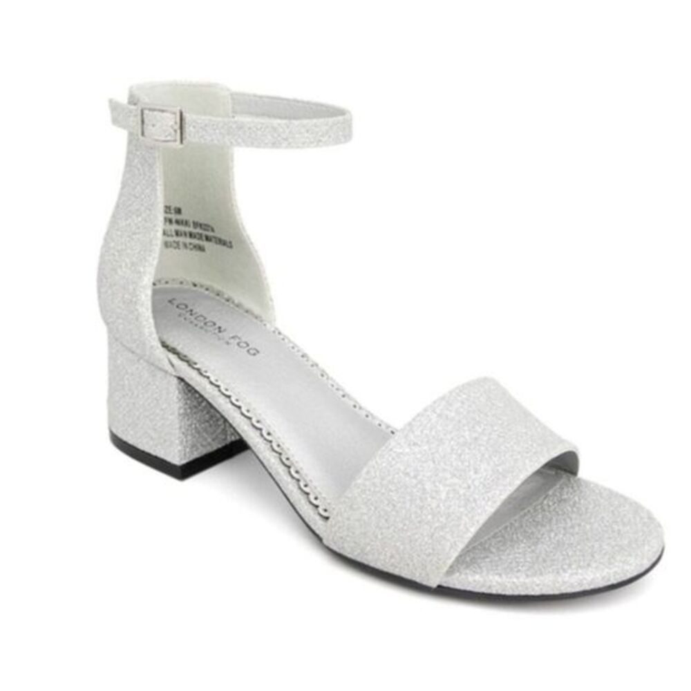 London Fog Women’s Sandals sz 8.5 Block Heel NEW # box 431